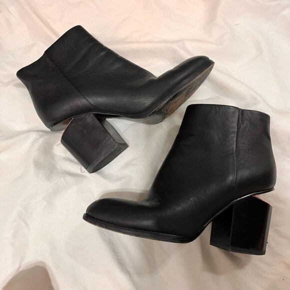Alexander Wang Black Ankle Boots - Picture 2 of 7